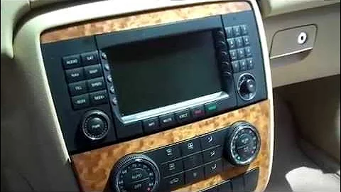 Mercedes R350 Car Stereo Removal 2006 - 2010 = Car Stereo HELP