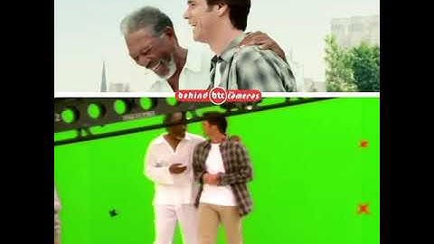 Bruce Almighty ( 2003) behind the scenes❤️❤️ #shorts