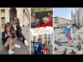 TRAVEL VLOG: FAMILY TRIP TO MILAN! Kids got SO EXCITED!!