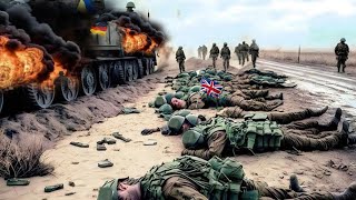 Brutal Ambush! Elite Russian Brigade Destroys 20,000 British and German Troops on the Border