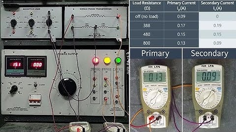 EEE208| Energy Conv.Lab| Exp.1| Study of a Single Phase Transformer and Determination of Turns Ratio