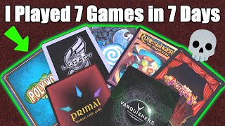 I Played 7 Upcoming Indie TCGs in 7 Days