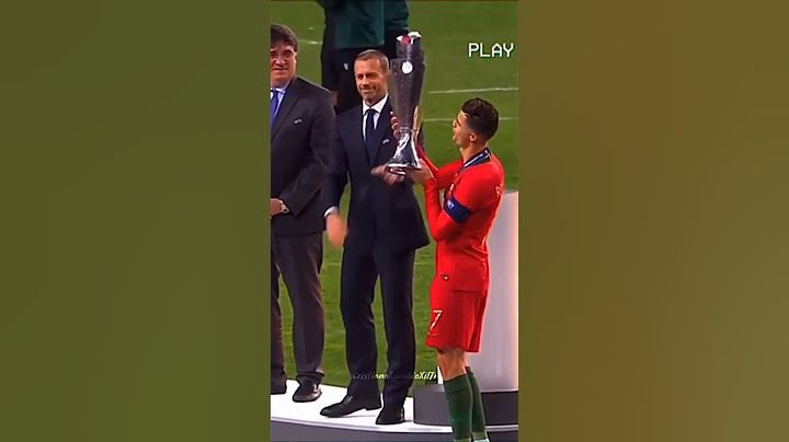 Cristiano ronaldo trophy celebration Nation league #youtubeshorts #short #shortvideo