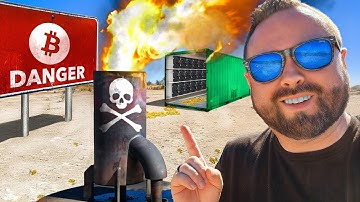 Touring an OFF-GRID Bitcoin Mine with $0.01 kWh Electric! Verde Mining