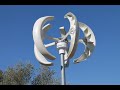 Power test china wind turbine 12v vawt vevor 600 watt permanent magnet motor lantern vertical axis