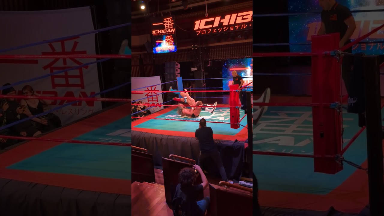 Trent Seven with a devastating Piledriver to Leon Cage