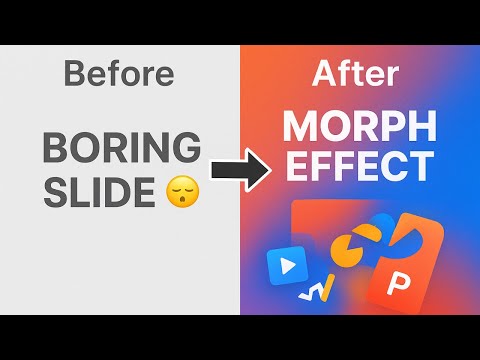 Stop Making Boring Slides — Try This Morph Transition Effect! 💥
