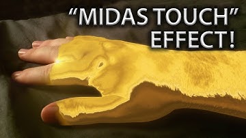 "Midas Touch" VFX - Hand Turns Into Gold