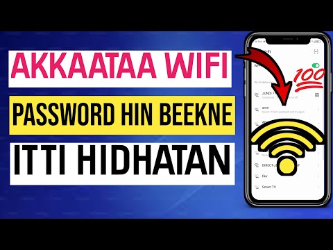 Akkaataa WiFi Password Hin Beekne Itti Hidhatan How To Connect Any WiFi Without Using A Password Akkaataa WiFi Password Hin Beekne Itti Hidhatan How To Connect Any WiFi Without Using A Password
