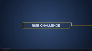 Introduction to the Rise Challenge Cycle 4