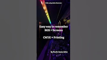 RGB and CMYK #shorts #rgb #cmykprinting #adobeillustrator