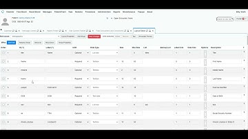 How to relabel dashboard fields in OpenEMR