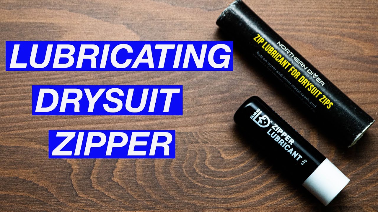 DRY SUIT MAINTENANCE, Beginners guide to Waxing or Lubricating your  Drysuit zipper