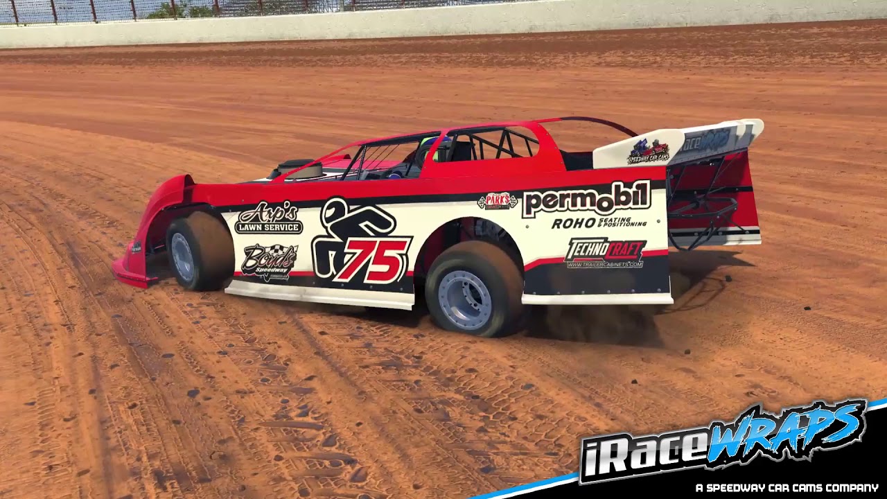 Charlie Howell - Dirt Late Model from iRaceWraps for iRacing - YouTube
