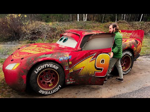 Lightning McQueen in Real Life Disney Cars Drift