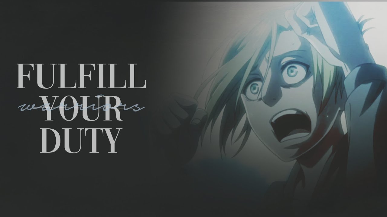 (AoT) Warriors - Fulfill your duty