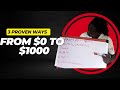 How I’d Make My First $1,000 Selling Digital Products (Step by Step)