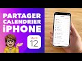 Créer et partager un calendrier personnel sur iPhone et iPad