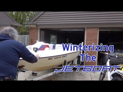 Jetboat Winterization