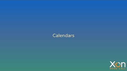 Calendars