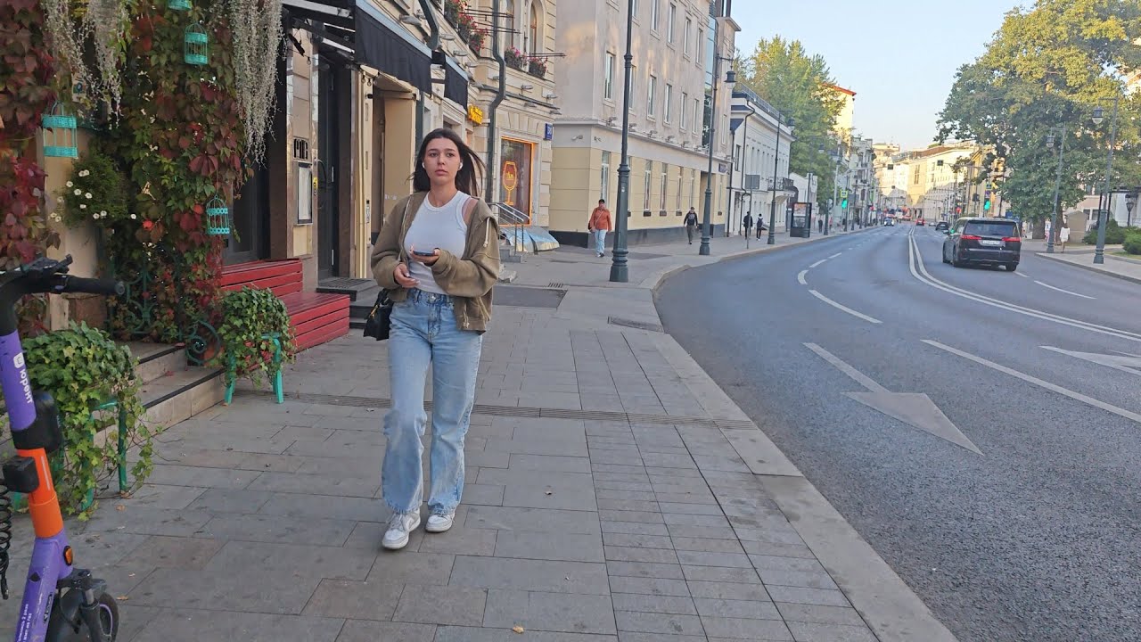 Москва. Улица Остоженка и Пречистенка - YouTube