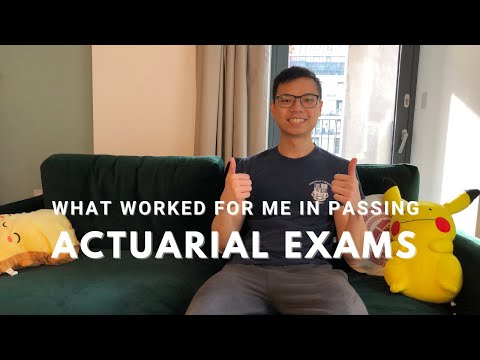 What I've learnt from passing all my actuarial exams so far