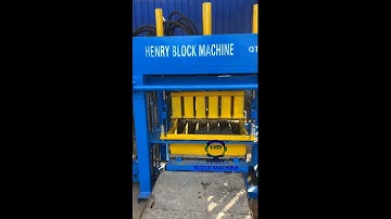 QT4-30 diesel hydraulic block making machine testing for most popular 5 inch blocks in Ghana