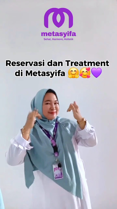 💜Jangan Lupa Reservasi & Treatment di Klinik Metasyifa – Sehat Tanpa Obat Kimia! 🌿 #holistichealth