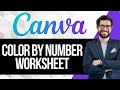 How to Make a Color by Number Worksheet in Canva How to Make a Color by Number Worksheet in Canva