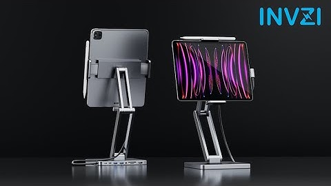 Now on Kickstarter: Invzi Maghub 3: The Ultimate Stand & Usb-C Hub For Ipad Pro