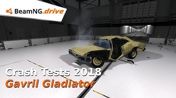 Crash Tests 2018 | Gavril Gladiator | Slow Motion | BeamNG.drive Gameplay