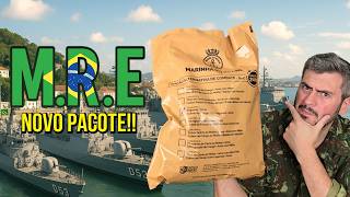 PROVEI A NOVA COMIDA DA MARINHA BRASILEIRA - 2025 FINALMENTE NOVIDADES!!