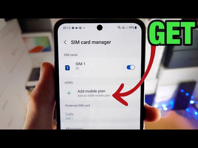 How To Activate ESIM in Samsung Galaxy Z Flip 4! [use] - YouTube