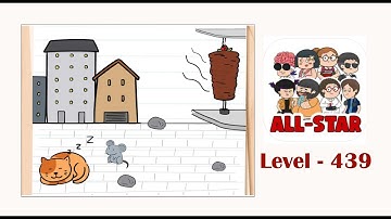 Brain test all star level 439 Wake up the lazy cat.