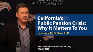 Independent institute senior fellow lawrence mcquillan presentation at
the liberty forum of silicon valley on may 8, 2018. about book
california dreaming...