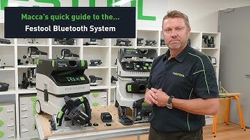 Quick guide to the Festool Bluetooth system 🔥