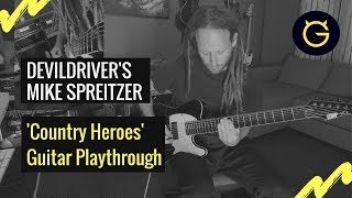 'Country Heroes' by DevilDriver | Guitar Playthrough