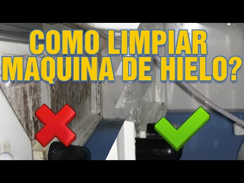 Como Limpiar Maquina de Hielo Comercial - PASO A PASO