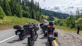 Мотоподорож в Карпати на 8 мотоциклах 🏍 tоur de Carpathians 🏕🏔