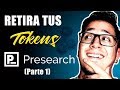 Cómo retirar tus GANANCIAS de PRESEARCH [Parte 1] 🤑🤑🤑