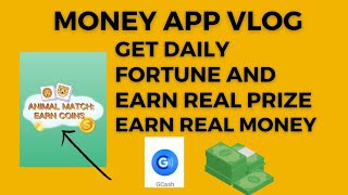 Earn Real Money | Earn Real Prize Animal Match Earn Coins #moneyappvlog screenshot 1