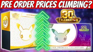 30th Pre Order Prices Climb! Pokemon Market Update
The 30th anniversary Pokemon Card set is just two weeks away from releasing and we are seeing some of the products like the ETB and UPC see a rise in pre order price on TCG Player. I break down everything that you guys need to know in this Pokemon Market Update!
Download Collectr For FREE: https://getcollectr.com/
The below links are affiliate links that I may earn commission from if you purchase items through them. There is no additional cost to you for using them. Thank you for your support.
Poke Notify Link: https://bit.ly/4cf8ywD
Discount Code NEVERAPHASE25
Phase Website: https://itwasneveraphasecards.com/
ETB/Booster Box Acrylics: https://ebay.us/Da6ULS
TCG Player Link: https://partner.tcgplayer.com/JKVzm2
eBay Page: https://ebay.us/vxIcYq
Rotating Display Stand: https://itwasneveraphasecards.com/products/rotating-display-stand-led-color-changing
Merch: https://www.stickermule.com/itwasneveraphase
https://linktr.ee/itwasneveraphasecards
Discord Server: https://discord.com/invite/tbdufzyZQ8
Card Accessories
Wall Display Case: https://amzn.to/3LPyEtZ
Cheap Top Loaders: https://amzn.to/3IUurnb
Penny Sleeves: https://amzn.to/3xd9HVa
Centering Tool: https://amzn.to/46oywLf
Card Savers (Sending out for grading): https://amzn.to/3IUsPK1
Top Loader Binder: https://amzn.to/3vwI7BJ
eBay Selling Items
Graded Card Boxes: https://amzn.to/3YHpc3w
Label Printer: https://amzn.to/3UzwoMm
Thermal Labels: https://amzn.to/3UEKsEB
Webcam: https://amzn.to/3VxvsJm
PC: https://amzn.to/3VtrTUC
Mic: https://amzn.to/4asA5J1
Mic Arm: https://amzn.to/4asPngF
Phone Arm: https://amzn.to/4amLjik
PO BOX 1246
Atascadero, CA 93423
Not financial advice. Nothing I say is to be used as financial advice. Please make your own informed decisions for how you spend your money. 30th Pre Order Prices Climb! Pokemon Market Update