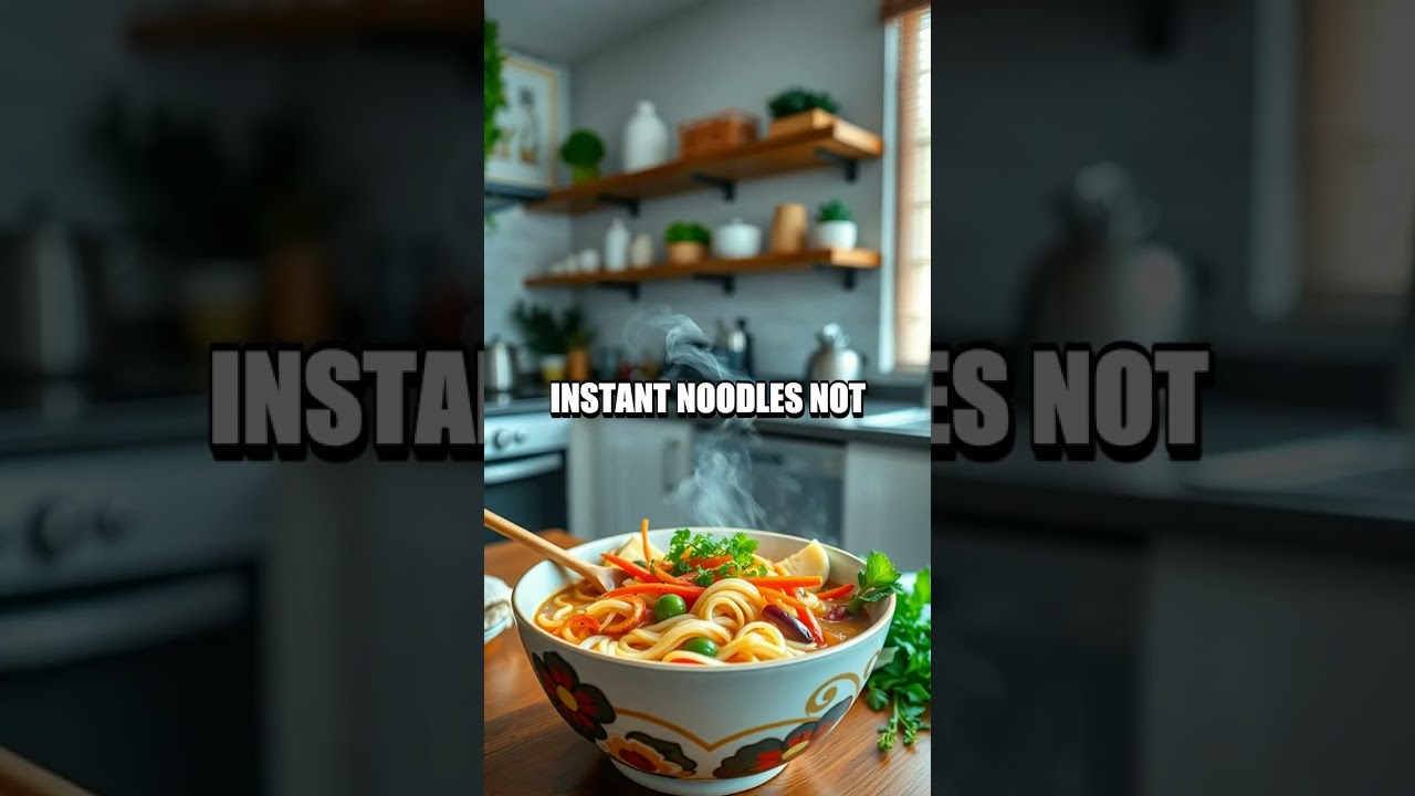The Startling Birth of Instant Noodles: A Convenience Revolution