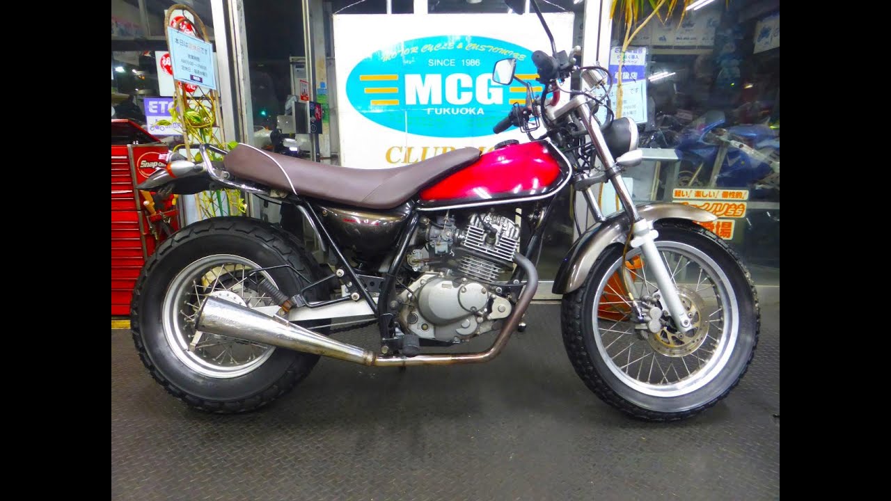 スズキ バンバン200 スーパートラップダウンマフラー タコメーター 