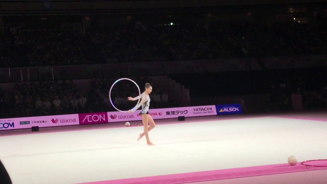 Victoria Mazur - Hoop at AEON CUP 2016, Japan