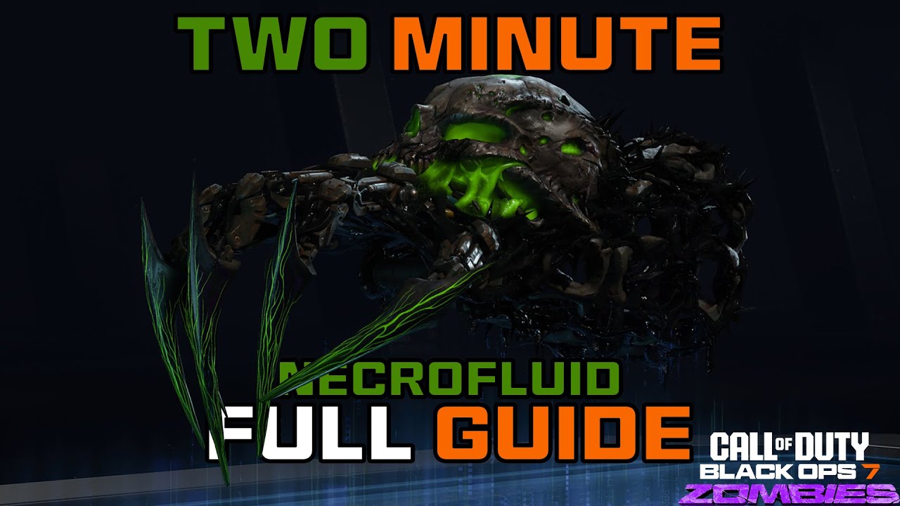 Fastest Necrofluid Guide - BO7 Zombies