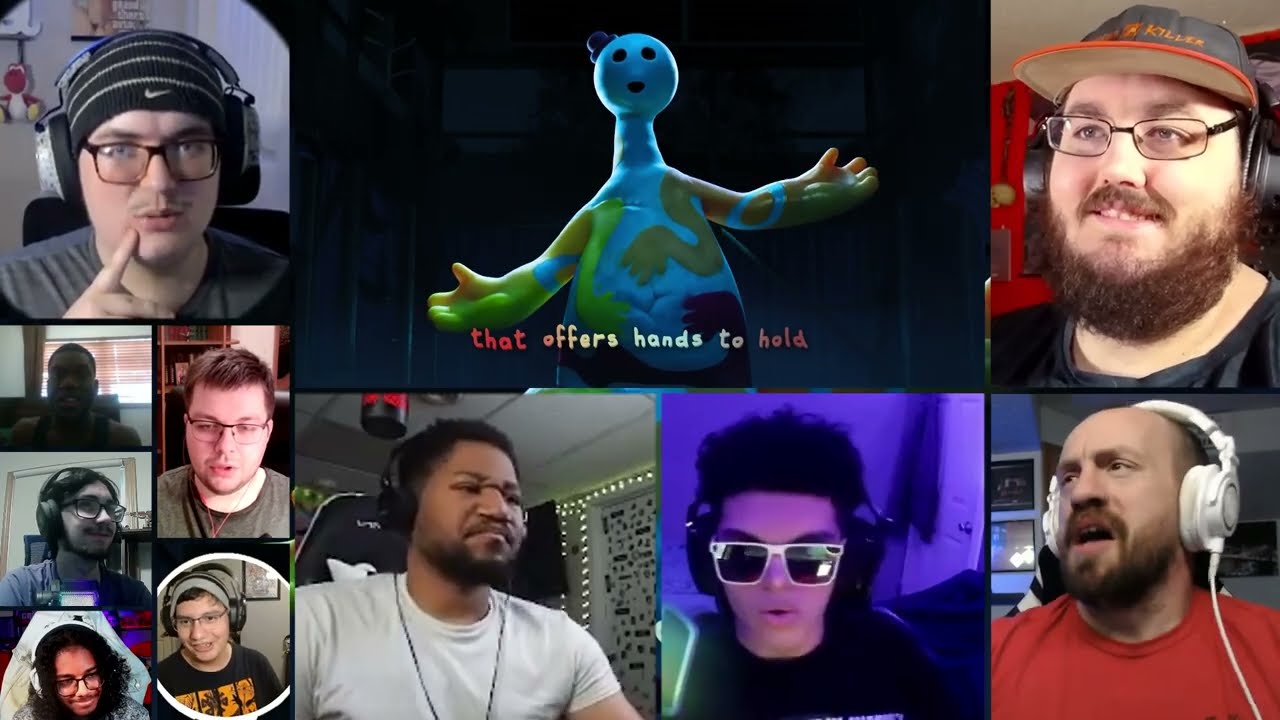 Safe and Sound ▶ POPPY PLAYTIME CHAPTER 4 SONG [REACTION MASH-UP]#2508
