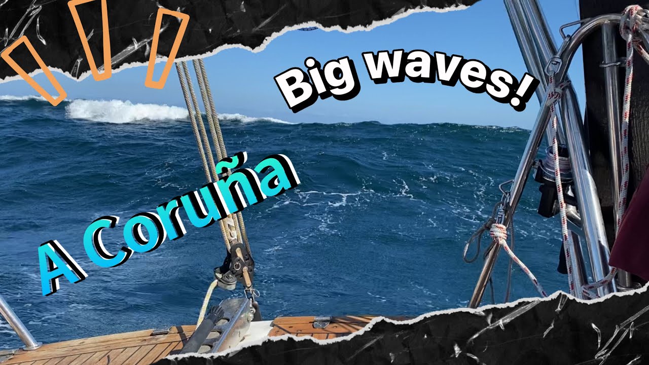 ⁣Sailing to A Coruña and through orca attack zones - Ep 16