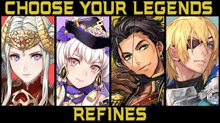 Choose Your Legends 4 REFINE Theorycraft! Fire Emblem Heroes [FEH]