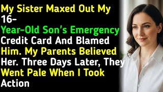 My Sister Maxed Out My 16-Year-Old Son's Emergency Credit Card And Blamed Him. My Parents Believe...